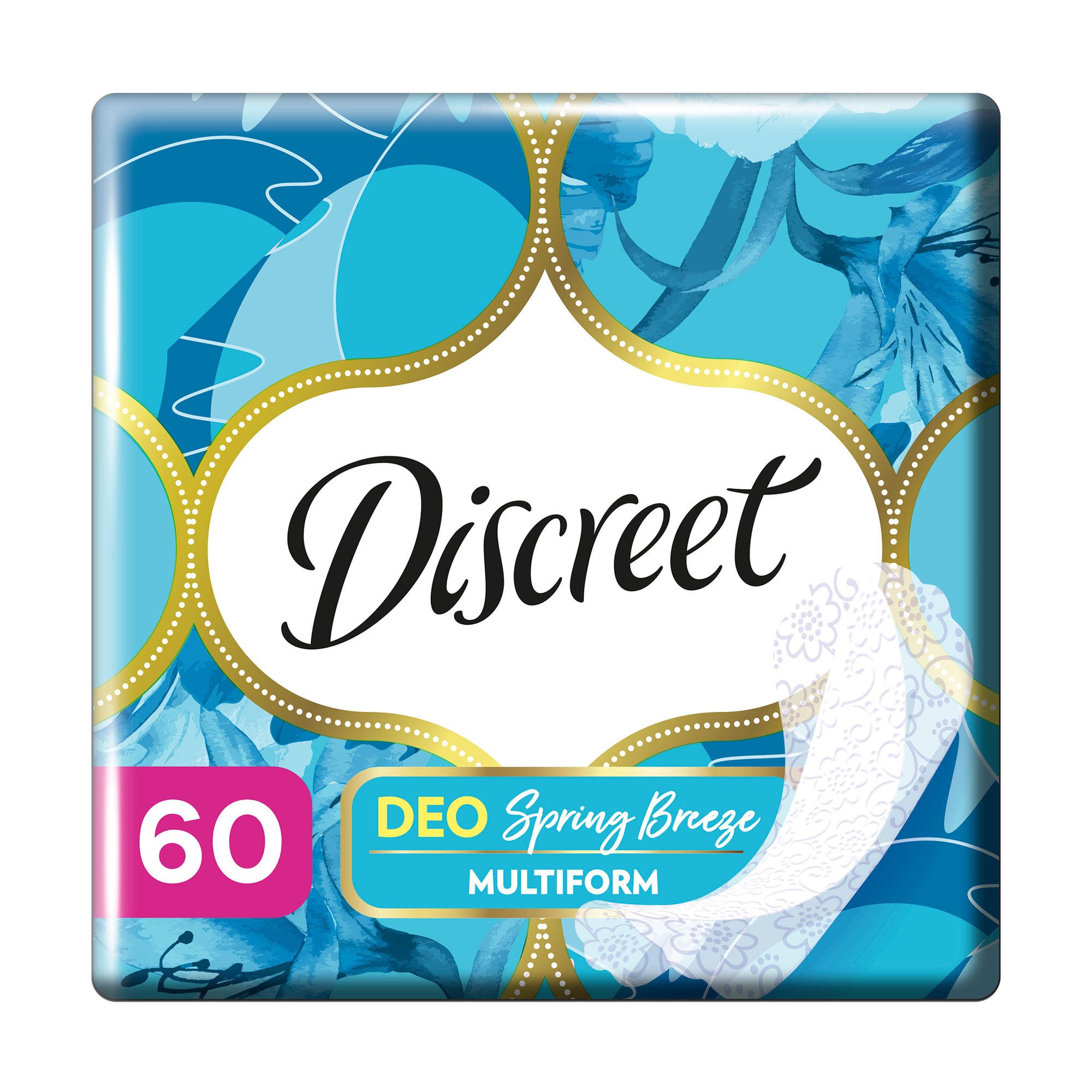 Щоденні прокладки Discreet Deo Spring Breeze, 60 шт