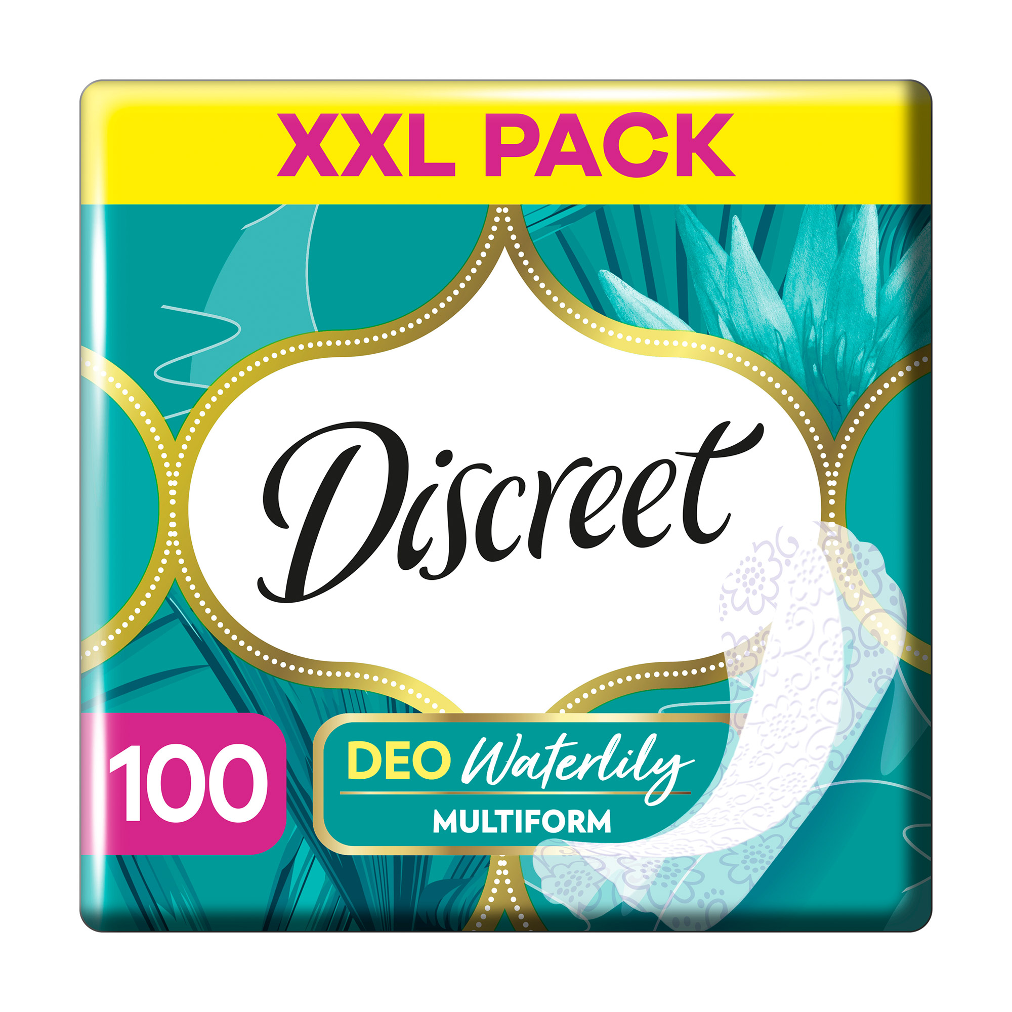 Щоденні прокладки Discreet Deo Waterlily Multiform, 100 шт